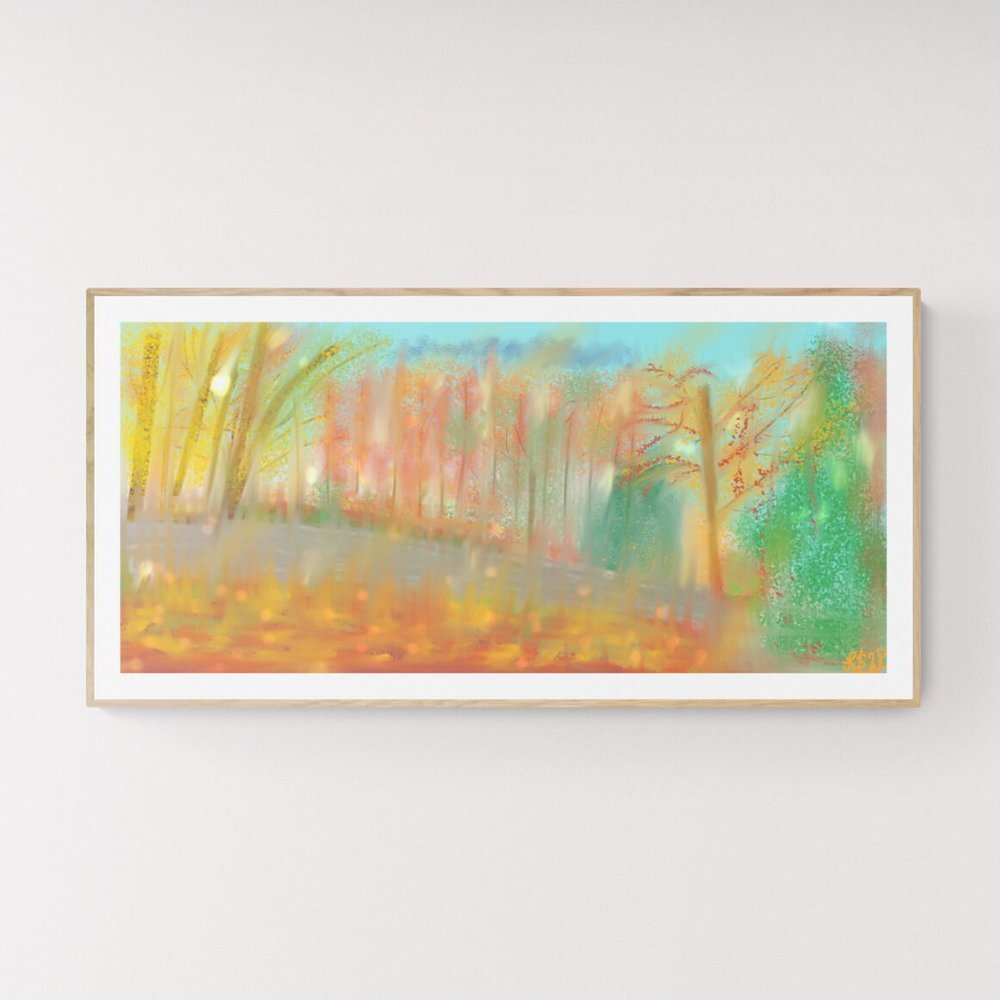 Autumn in Toronto |  Nature | Modern Wall Art Decor | Minimalist Digital Print